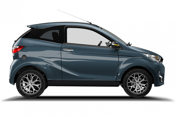 AIXAM - auto od 15 let Coupé Pohled z boku - titan